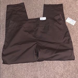 NWT Croft & Barrow Straight Leg Midrise (stretch)